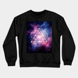 Sacred Geometry: Seed of Life Crewneck Sweatshirt